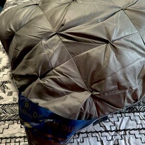 Quilted Gray Pillow